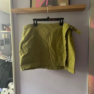 Wild Fable Green Mini Skirt, Size XL